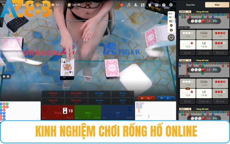 Những kinh nghiệm chiến thắng khi chơi rồng hổ online