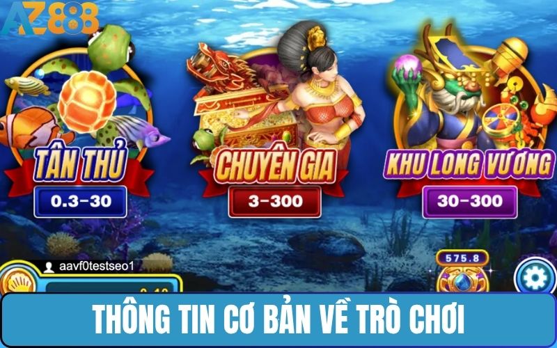Những thông tin cơ bản về trò chơi Bắn Cá Long Vương